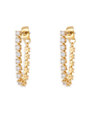 Luv Aj - Ballier Chain Stud Earrings