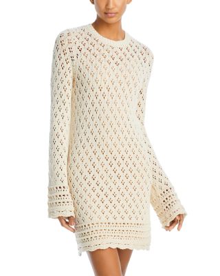 Long Sleeved Shift Dress - Bloomingdale's