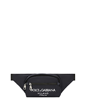 Shop Dolce & Gabbana Belt Bag In Navy Blue