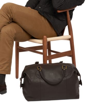 Leather Medium Travel Explorer Duffel