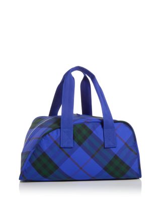 Burberry - Medium Shield Check Duffel Bag