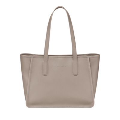 Le Foulonn&eacute; Large Leather Shoulder Tote