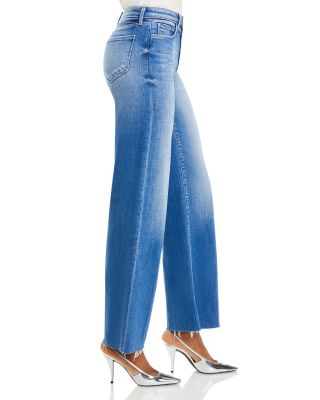 Scottie High Rise Wide Leg Jeans in Hayward