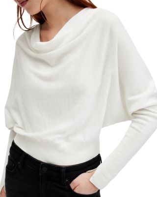 Ridley Cowl Neck Cropped Sweater