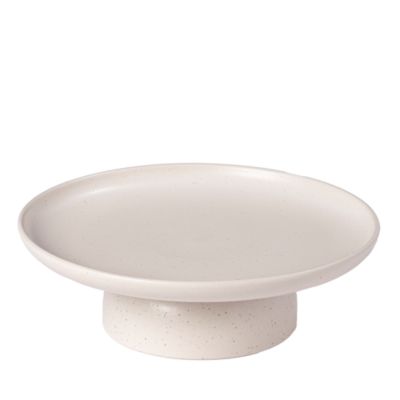 Pacifica Footed Stoneware Plate 