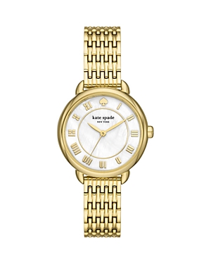 Kate Spade Women's Lily Avenue Goldtone Three-hand Watch In Yellow Gold