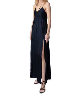 Rayonne Satin Maxi Dress