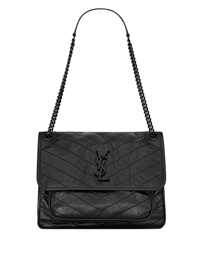 Saint Laurent Niki Small In Vintage Leather