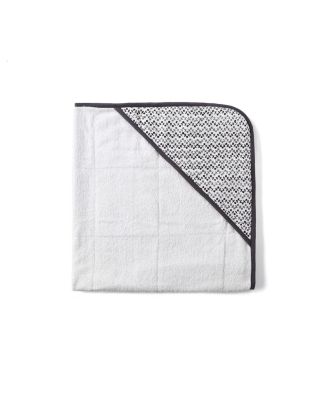 Unisex Handmade Block-Printed Plush Cotton Hooded Plush Towels - Baby, Little Kid, Big Kid