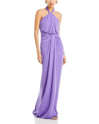 Persian Plum Chiffon Bridesmaid Dresses