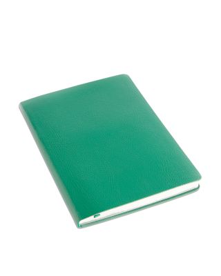 Pebbled Leather Lined Journal