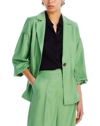BALLOON SLEEVE BLAZER main image 0