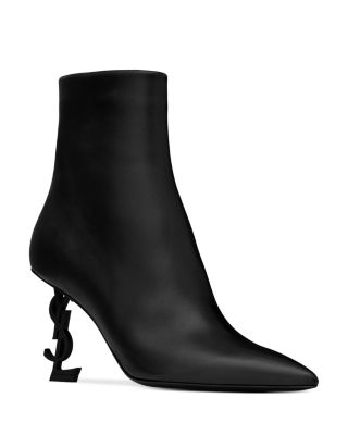 Saint Laurent - Opyum Booties in Leather