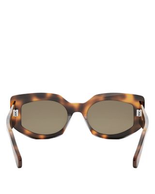 Bold 3 Dots Butterfly Sunglasses, 54mm
