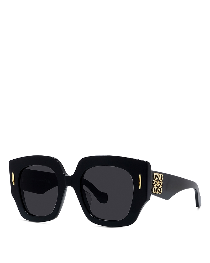 Loewe Anagram Geometric Sunglasses, 50mm