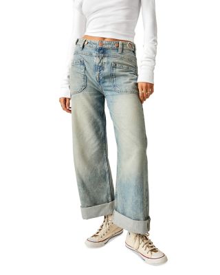 Free People - We The Free Palmer Cuffed Jeans in La La Land
