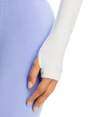 Daisy Twist Cropped Jersey Tee