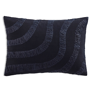 Shop Donna Karan Home Wave Black Decorative Pillow, 14 X 20