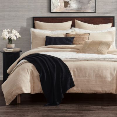 Donna Karan - Elements Raw Silk Blend Bedding Collection