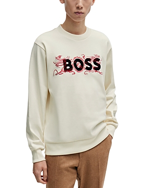 Boss Soleri Lunar New Year Graphic Crewneck Sweatshirt