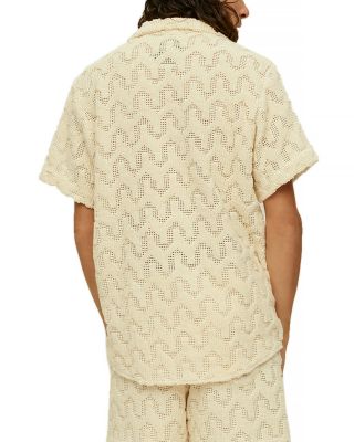 Relaxed Fit Altascuba Crochet Shirt