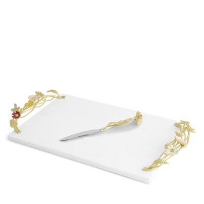 Wildflowers Cheeseboard with Knife