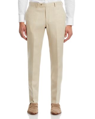 Delave Slim Fit Linen Suit Pants