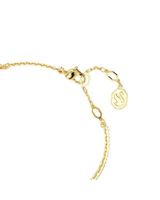 Chroma Crystal Square & Heart Charm Layered Bangle Bracelet 