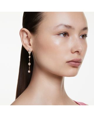Imber Round Cut Drop Earrings