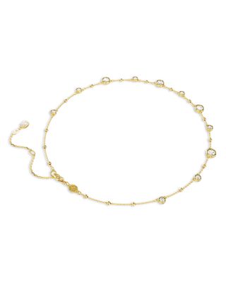 Imber Scattered Round Cut Necklace, 17.72"