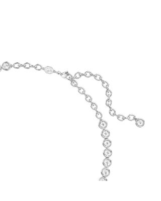 Imber Round Cut Tennis Necklace, 17.72"