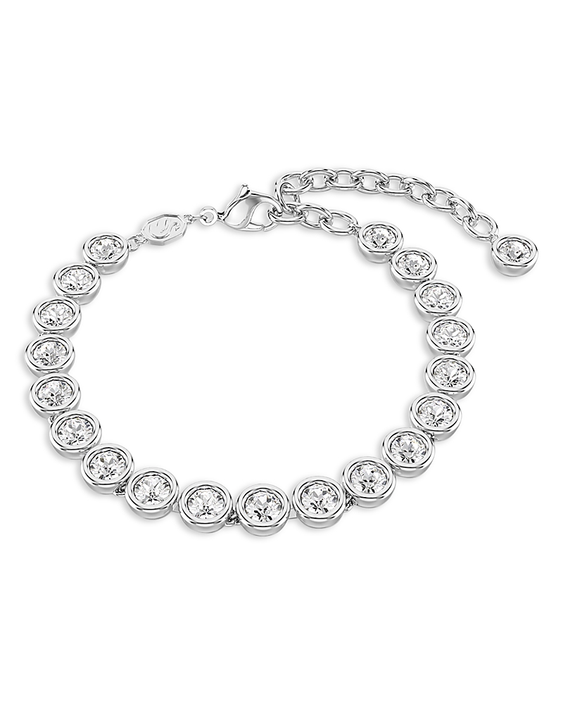 Swarovski Imber Crystal Tennis Bracelet In Metallic