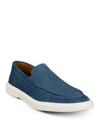 $395 NIB Allen Edmonds blue Moc Toe Hayes Suede Loafers Slip Ons Size 11 D Allen Edmonds Daytona Driving Loafers Mens 10 D Blue Suede  main image 4