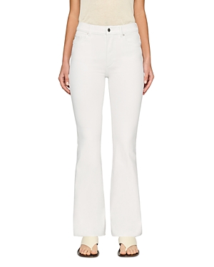 DL1961 Bridget High Rise Bootcut Jeans in White