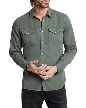 John Varvatos Marshall Western Button Front Long Sleeve Shirt