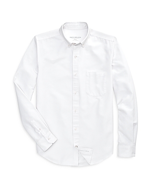 Shop Mack Weldon 37.5 Oxford Shirt In Bright White
