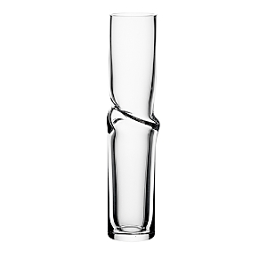 Shop Nude Glass Omnia Twist Vase In Clear