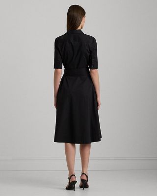 Petites Belted Shirt Dress