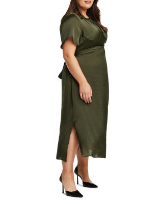 Plus Size Oasis Wrap Dress