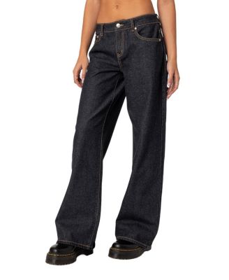 Raelynn Washed Low Rise Jeans