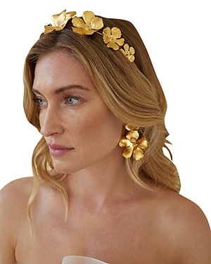 Shop Lelet Ny Eden Headband In Gold
