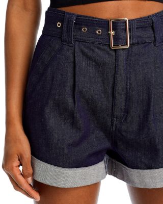 Erina Cuffed Denim Shorts  