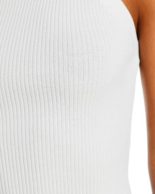 Tulip Chain Trim Halter Top