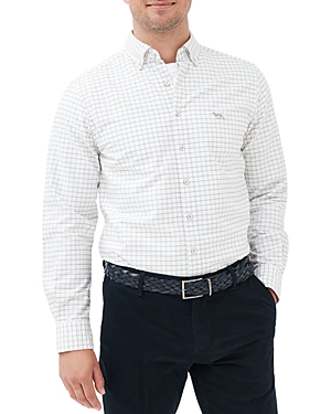Rodd & Gunn Gunn Check Oxford Button-down Shirt In Sand