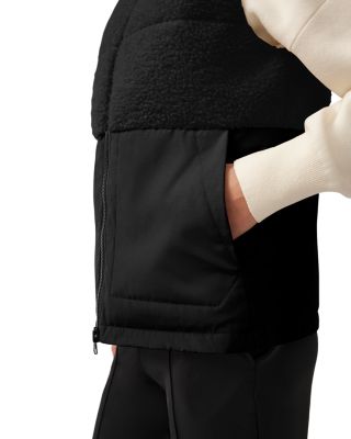 Black Label Elora Sherpa Vest