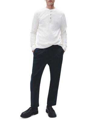 Lightweight Waffle Henley