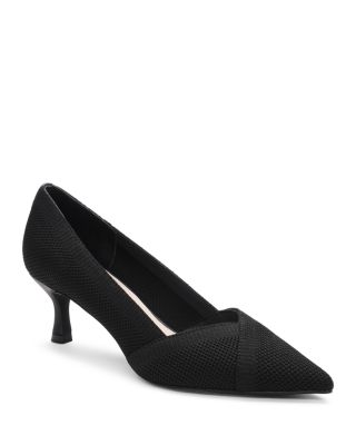 Sanctuary - Women's Prime Pointed Toe Kitten Heel Pumps