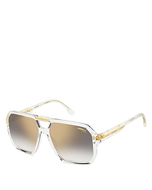 Carrera Victory Square Sunglasses, 60mm In White