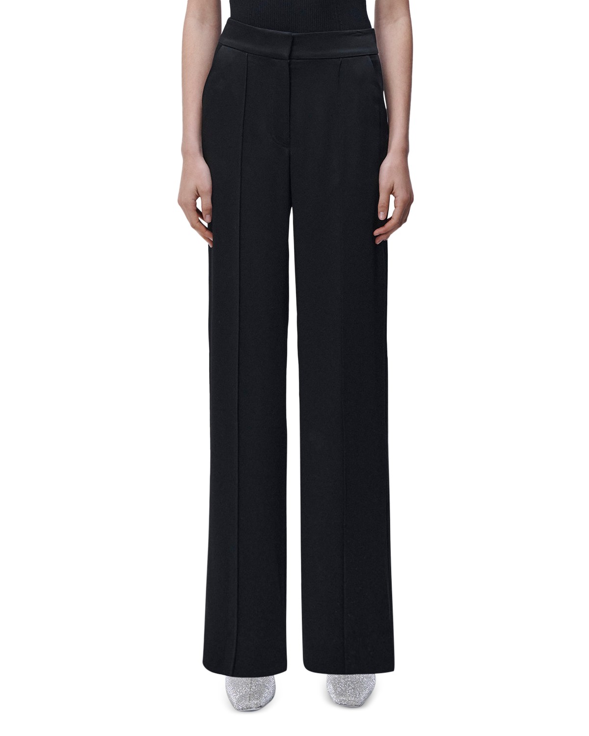 Simkhai Kyra Wide Leg Pants in Black
