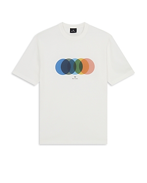 Shop Ps By Paul Smith Cotton Circle Graphic Logo Tee In 2